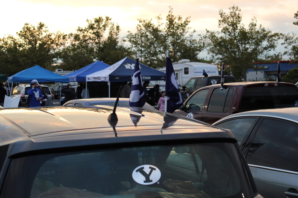 Some fans are bringing BYU tailgating to a whole new level News